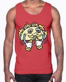 Drunken tacos 117#- cartoon food- Cotton Tank