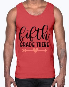 Fifth Grade Tribe 98#- fifth grade- Cotton Tank