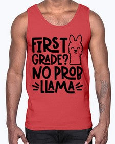 First Grade No Prob 153#- first grade- Cotton Tank