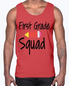 First Grade Squad 154#- first grade- Cotton Tank