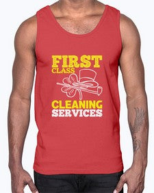 First class cleaning service Style 159#- cleaner- Cotton Tank