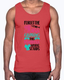 Forget Style Style 805#- nurse- Cotton Tank