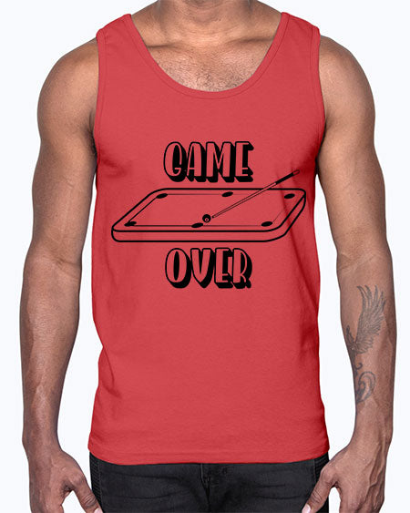 Game over 1218#- billards- Cotton Tank