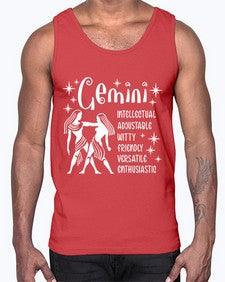 Gemini 221#- gemini- Cotton Tank