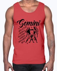 Gemini 223#- gemini- Cotton Tank