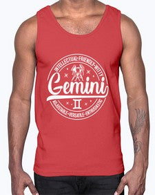 Gemini 226#- gemini- Cotton Tank