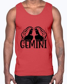 Gemini 227#- gemini- Cotton Tank