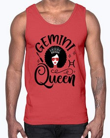 Gemini queen 233#- gemini- Cotton Tank
