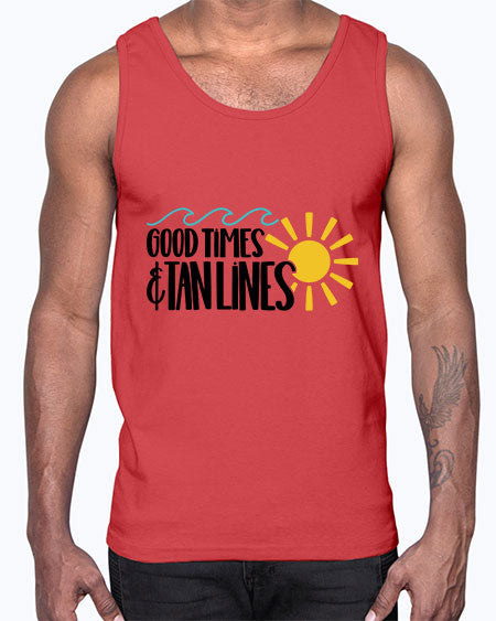 Good Times Tan Lines Style 43#- summer- Cotton Tank