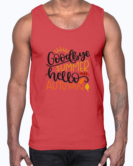 Goodbye summer hello autumn 99#- summer- Cotton Tank