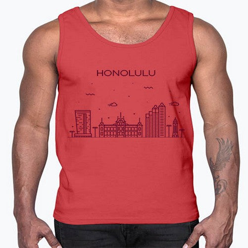 Honolulu 904#- cities- Cotton Tank
