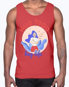 Hug Yoga Hug Life 261#- yoga- Cotton Tank
