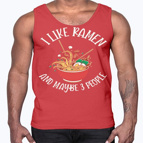 I Like Ramen Japanese Noodles 239#- anime- Cotton Tank