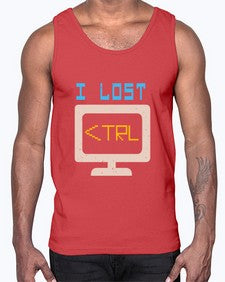I lost Ctrl 40#- computer- Cotton Tank