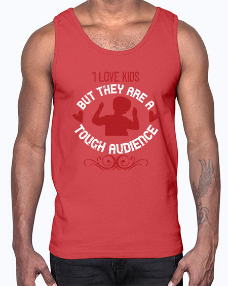 I love kids but they are a tough audience Style 101#- kids- Cotton Tank