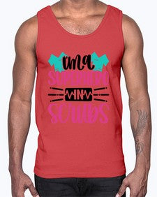 Im A Superhero In Scrubs Style Style 973#- nurse- Cotton Tank