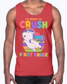 Im Ready to Crush first 387#- first grade- Cotton Tank