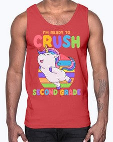 Im Ready to Crush second 391#- second grade- Cotton Tank