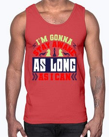 Im gonna stay awake as long as I can 120#- chess- Cotton Tank
