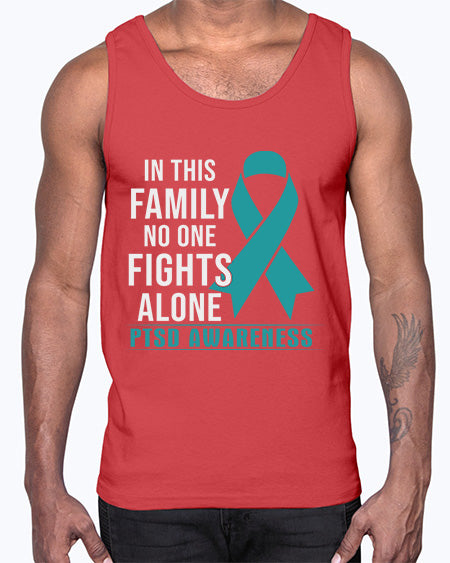 In This Family No One 17#- PTSD- Cotton Tank
