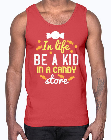 In life be a kid in a candy store Style 122#- kids- Cotton Tank