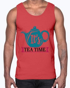 Its Tea Time 1240#- tea- Cotton Tank