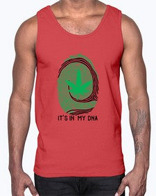 Its in my DNA 680#- marijuana- Cotton Tank