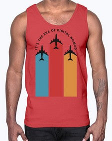 Its the Era of Digital Nomad 10#- internet- Cotton Tank