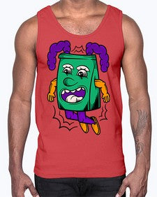 Jumping pouch 146#- cartoon general- Cotton Tank