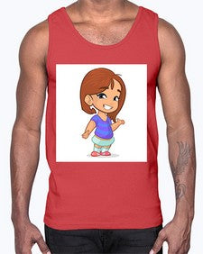 Kid 150#- cartoon general- Cotton Tank