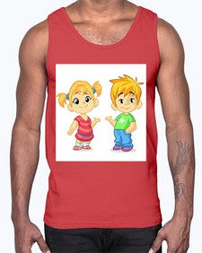 Kid 157#- cartoon general- Cotton Tank