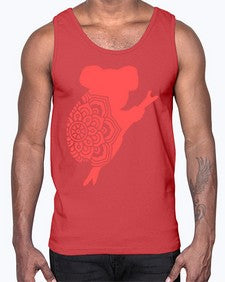 KoalaMandala 712#- mandala- Cotton Tank