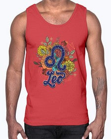 Leo 127#- leo- Cotton Tank