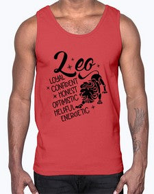 Leo 282#- leo- Cotton Tank