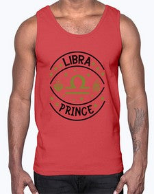 Libra prince 325#- libra- Cotton Tank