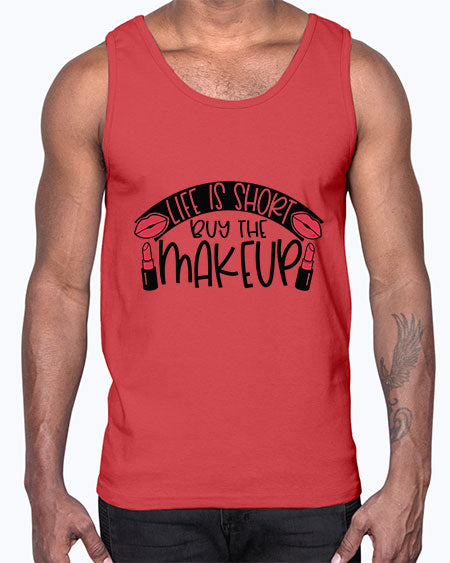 Life Is Short Buy The Makeup Style 60#-makeup Cotton Tank