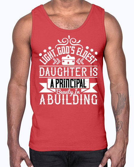 Light Gods eldest daughter is a principal beauty in a building Style 274#- architect- Cotton Tank