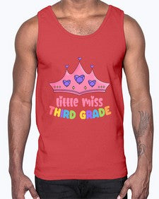 Little Miss third Grade 489#- third grade- Cotton Tank