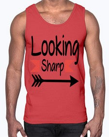 Looking Sharp 513#- general school- Cotton Tank