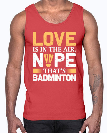 Love 705#- badminton- Cotton Tank