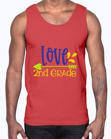 Lovesecond Grade 529#- second grade- Cotton Tank