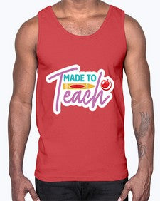 Made To Teach 1082#- teacher- Cotton Tank