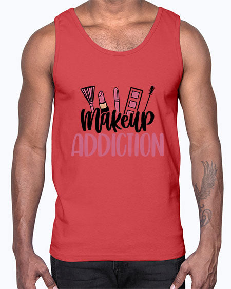 Makeup Addiction Style 54#-makeup Cotton Tank