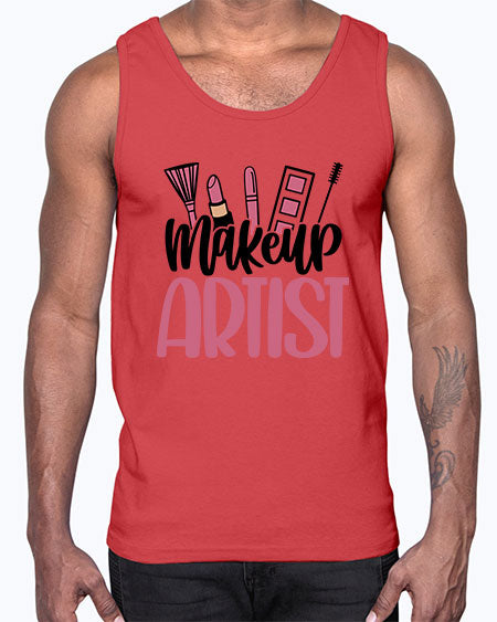 Makeup Artist Style 52#-makeup Cotton Tank