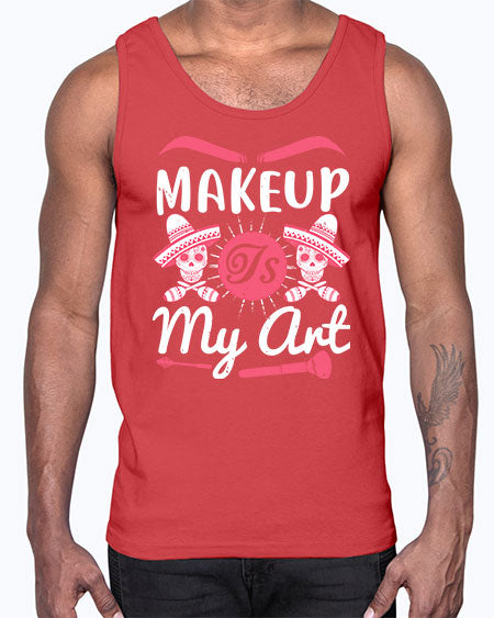 Makeup Is My Art Style 193#-makeup Cotton Tank