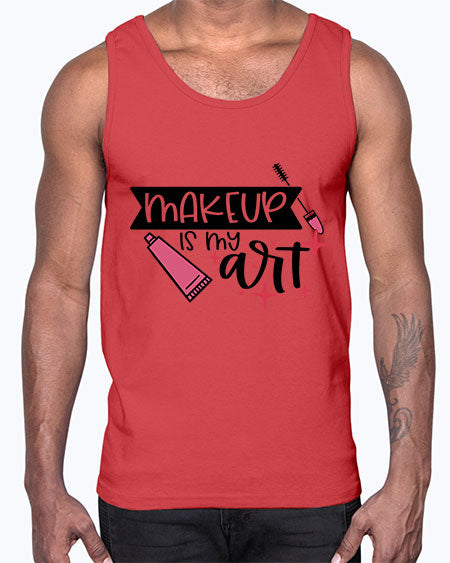 Makeup Is My Art Style 48#-makeup Cotton Tank