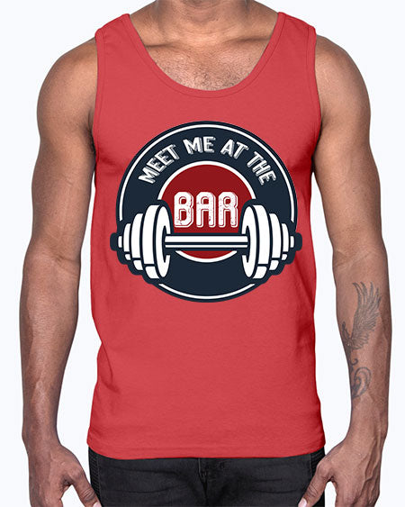 Meet me at the bar- sports general- Cotton Tank
