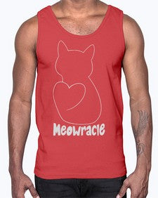 Meowracie- cats- Cotton Tank