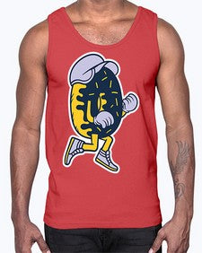 Mr pitcher 185#- cartoon food- Cotton Tank