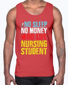 No Sleep Style 314#- nurse- Cotton Tank